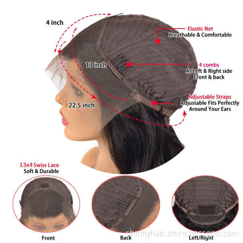 Shmily hair Transparent pre plucked hd lace front wigs 13x4,hd full lace human hair wigs, 100% virgin human hair hd lace wigs
